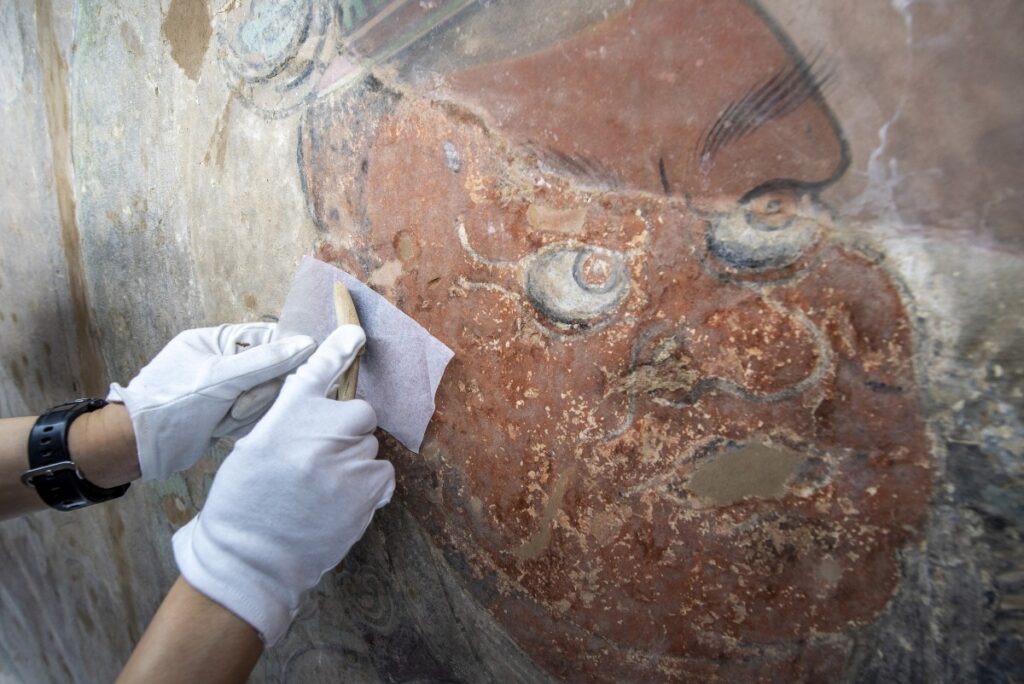 Restauran los murales en el mayor templo taoísta de China 5 taoísta