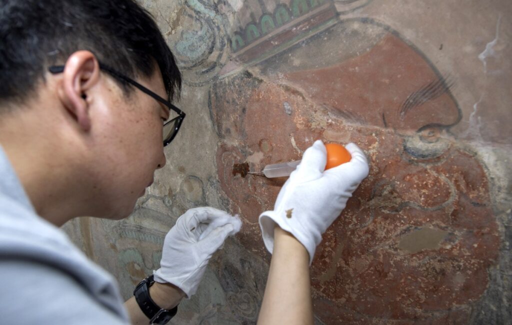 Restauran los murales en el mayor templo taoísta de China 7 taoísta