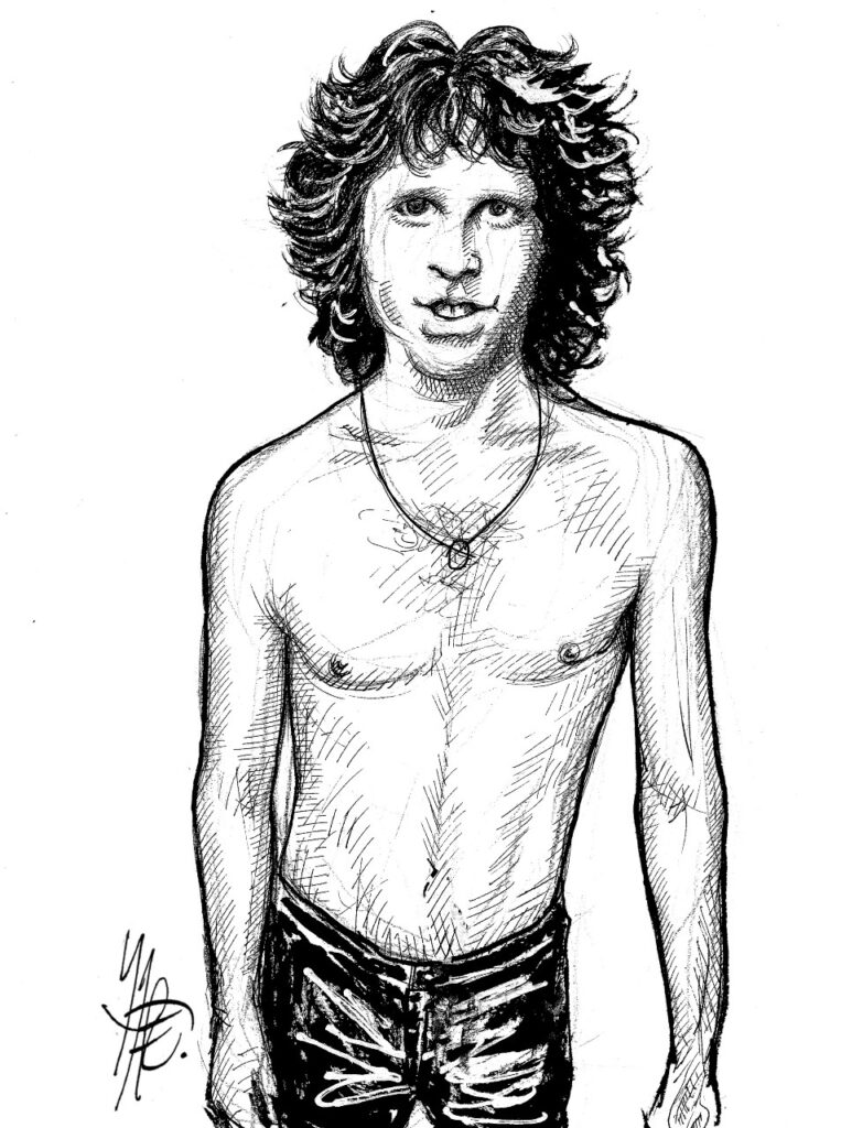 Rey Lagarto: ¿poeta o gran letrista? 5 Jim morrison