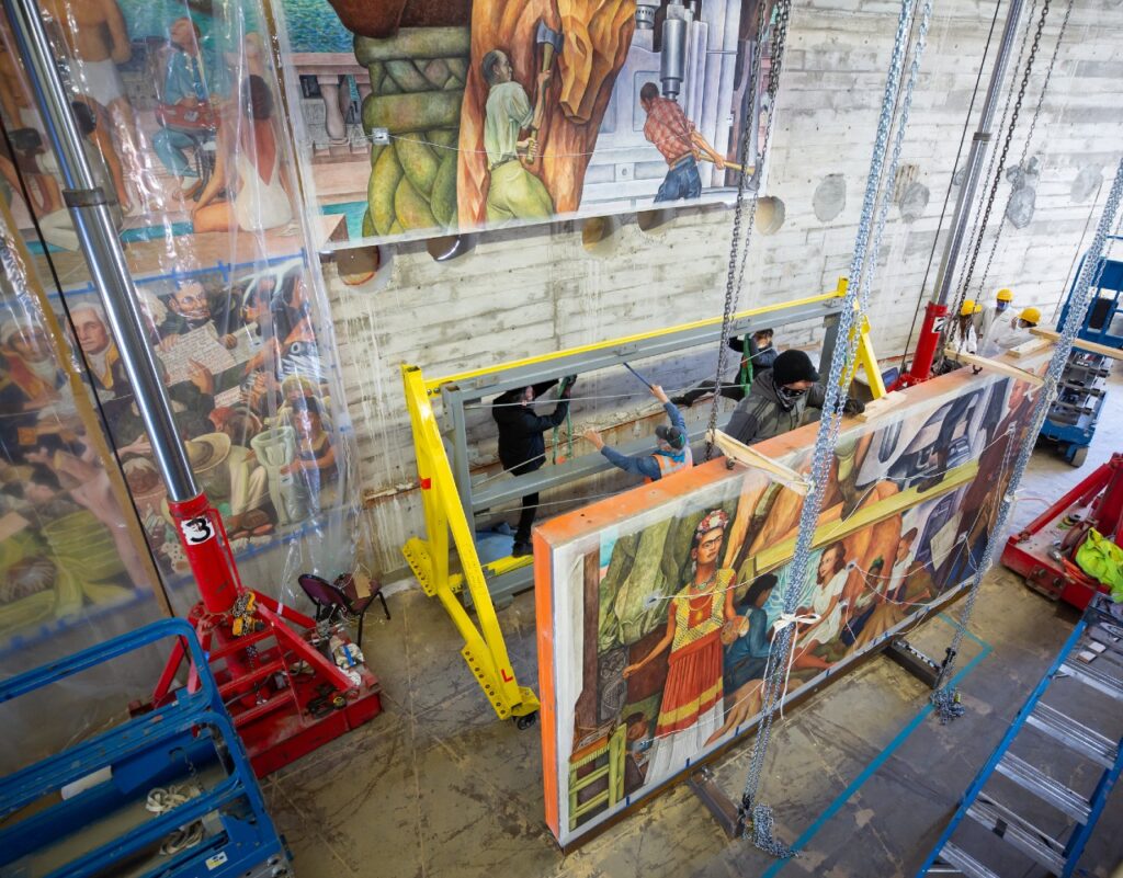 Ayuda UNAM a traslado de mural de Diego Rivera a Museo de Arte Moderno de EU 8 Diego Rivera