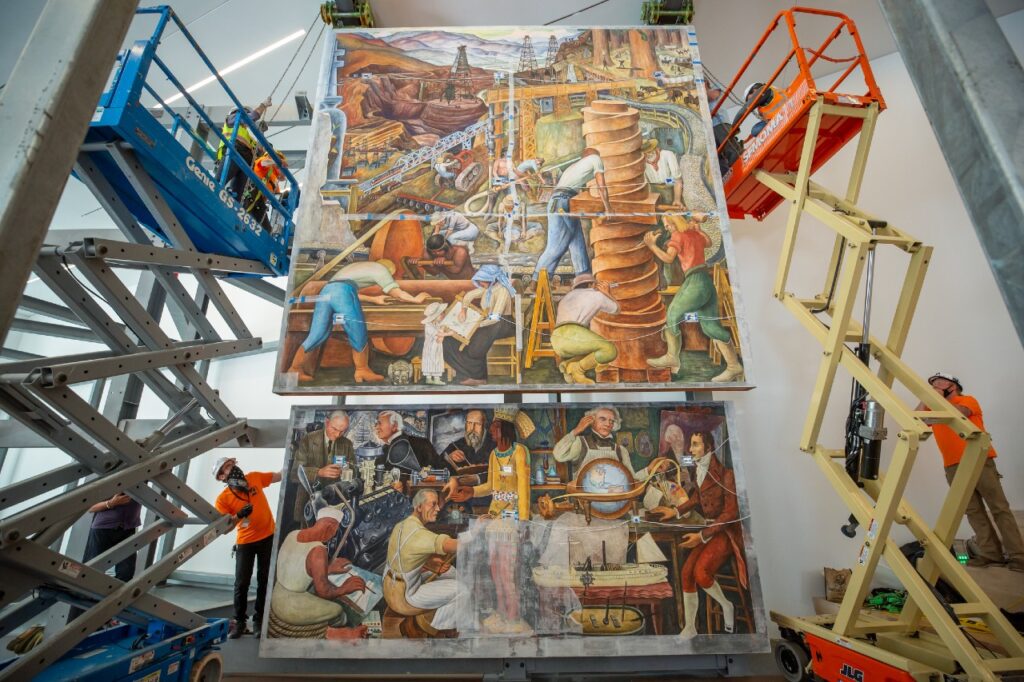 Ayuda UNAM a traslado de mural de Diego Rivera a Museo de Arte Moderno de EU 7 Diego Rivera