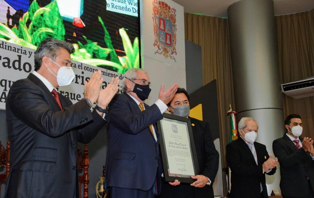 Otorgan 'Honoris Causa' a rector de la UNAM, Enrique Graue 6 Enrique Graue