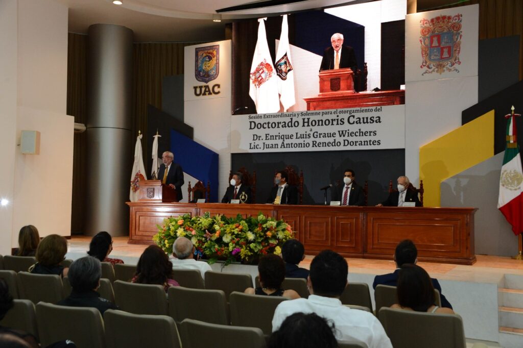 Otorgan 'Honoris Causa' a rector de la UNAM, Enrique Graue 7 Enrique Graue