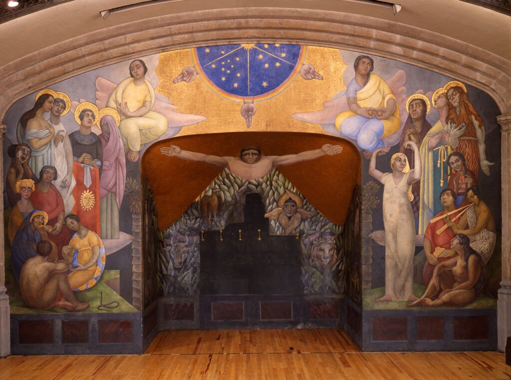 Primer mural de Diego Rivera cumple un siglo 6 La Creación
