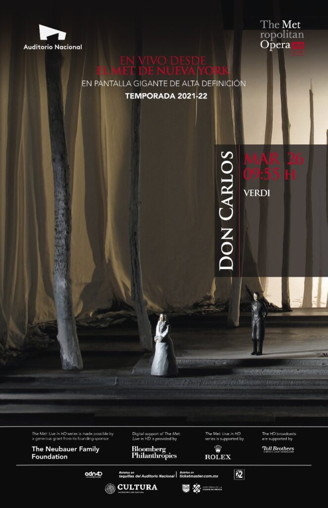 Ópera de Verdi 'Don Carlos', en versión original de 5 actos y en francés 10 verdi Don Carlos