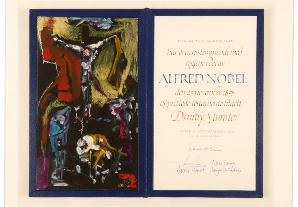 Ruso vende en 103.5 mdd su premio Nobel para ayudar a niños ucranianos 6 Dmitry Muratov