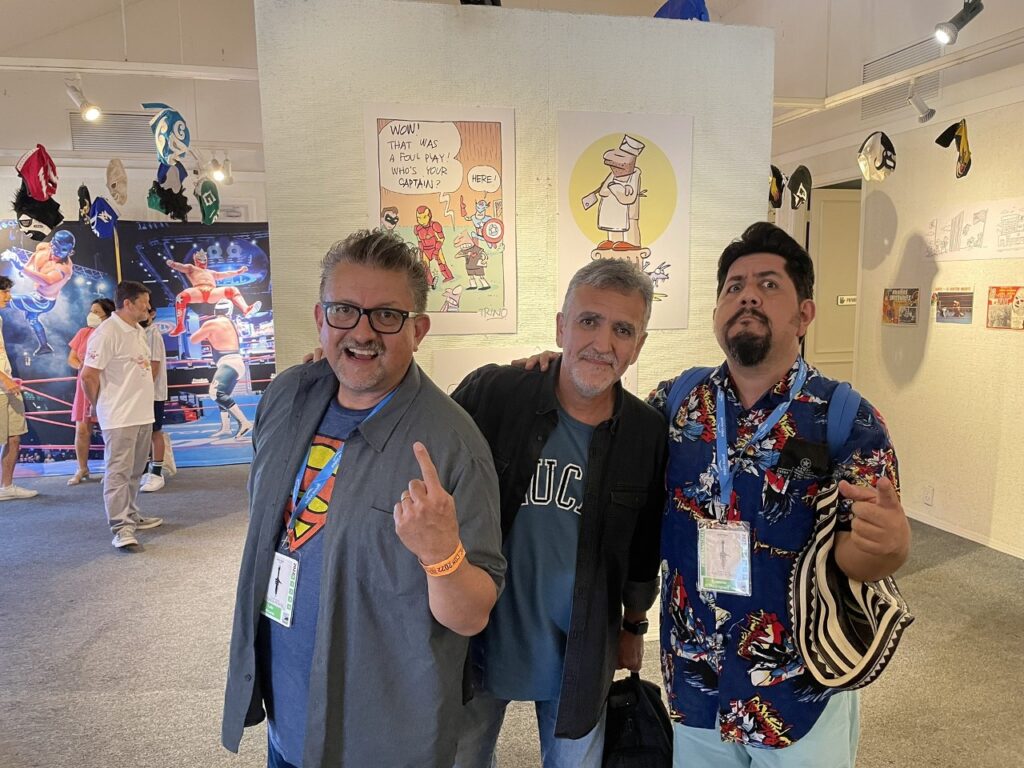Comic-Con reconoce trayectoria de Trino con el Premio Inkpot 6 Trino