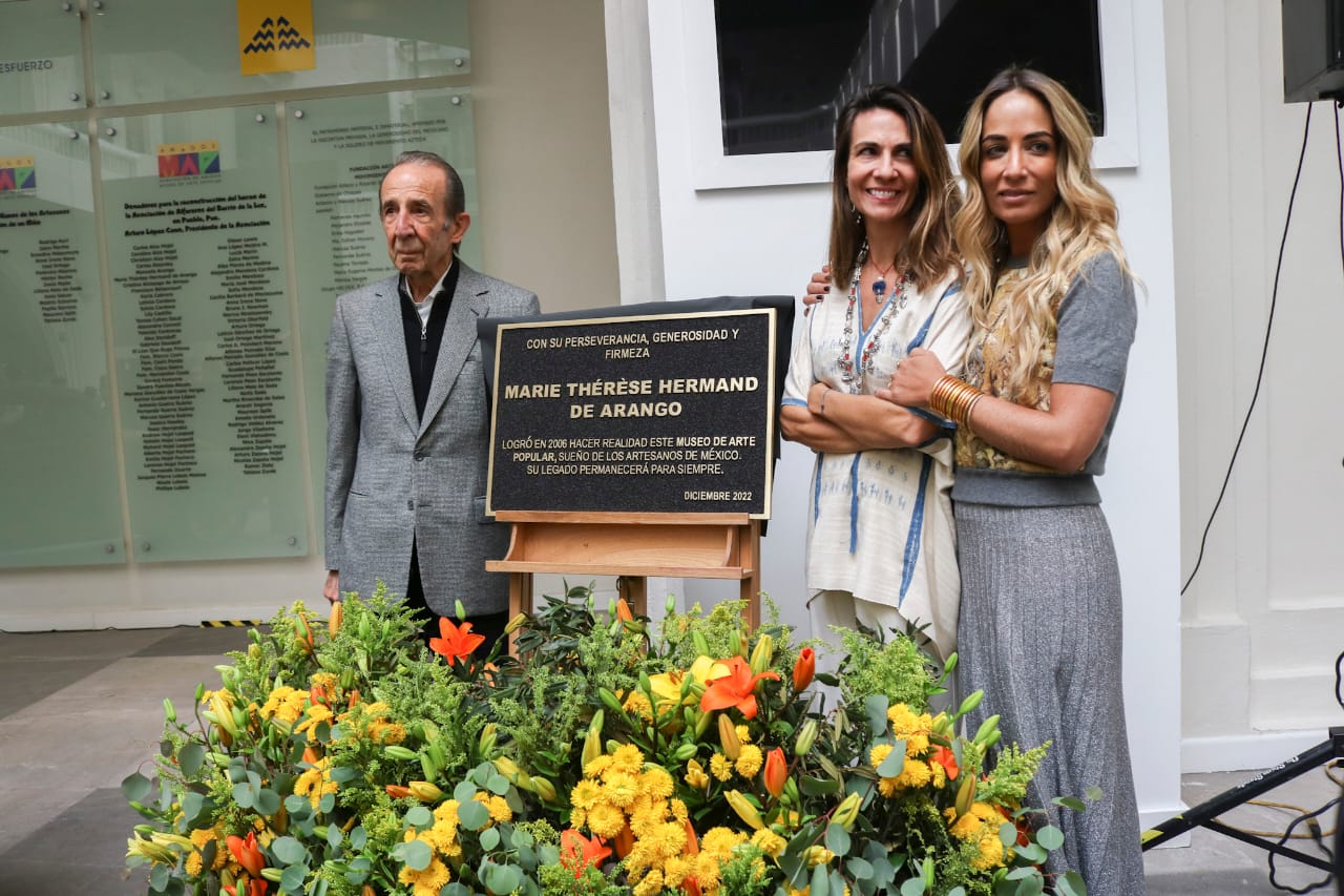 Hermand Rinden homenaje a Marie Thérèse Hermand en el MAP - Fusilerías