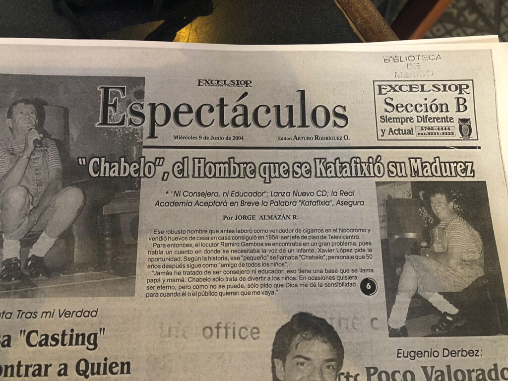 Cuando Chabelo metió a los reporteros a la 'Katafixia' 6 chabelo ok