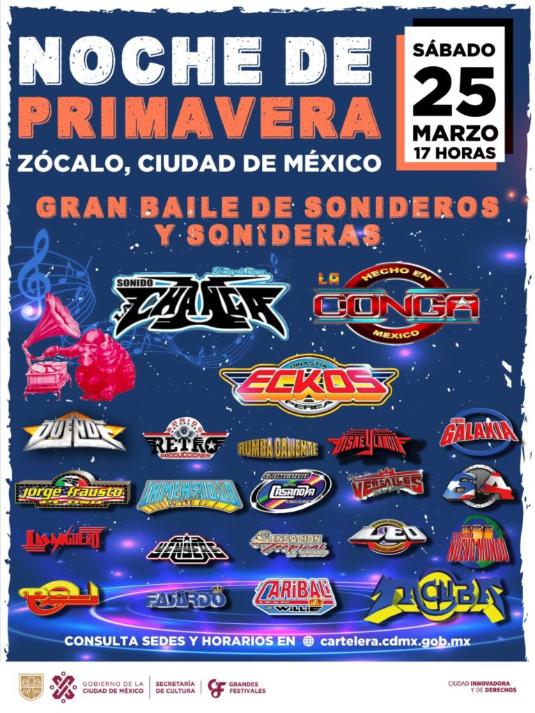 Sonideros La Changa y La Conga armarán baile masivo en el Zócalo 6 sonideros 1