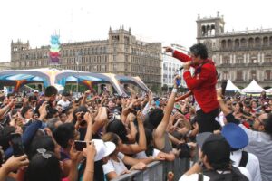 Reunió a 90 mil asistentes Festival de las Niñas y los Niños en el Zócalo 8 Niños zócalo1