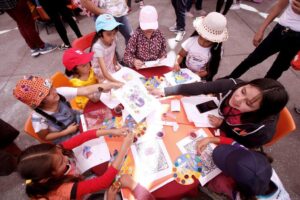 Reunió a 90 mil asistentes Festival de las Niñas y los Niños en el Zócalo 6 Ninos zocalo2