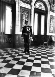 Fototeca del INAH rinde homenaje al retrato con 50 imágenes 8 Porfirio Díaz en el Alcázar del Castillo de Chapultepec,México, D.F., 1º de enero de 1900, Colección Archivo Casasola, Sinafo