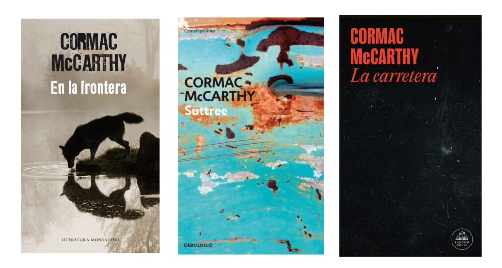 Evocan la grandeza literaria de Cormac McCarthy 7 Algunos de los títulos más relevantes del autor. Foto: Especial.