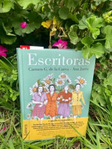 Entre mareos y amigas 6 Portada del libro de Carmen G. de la Cueva.
