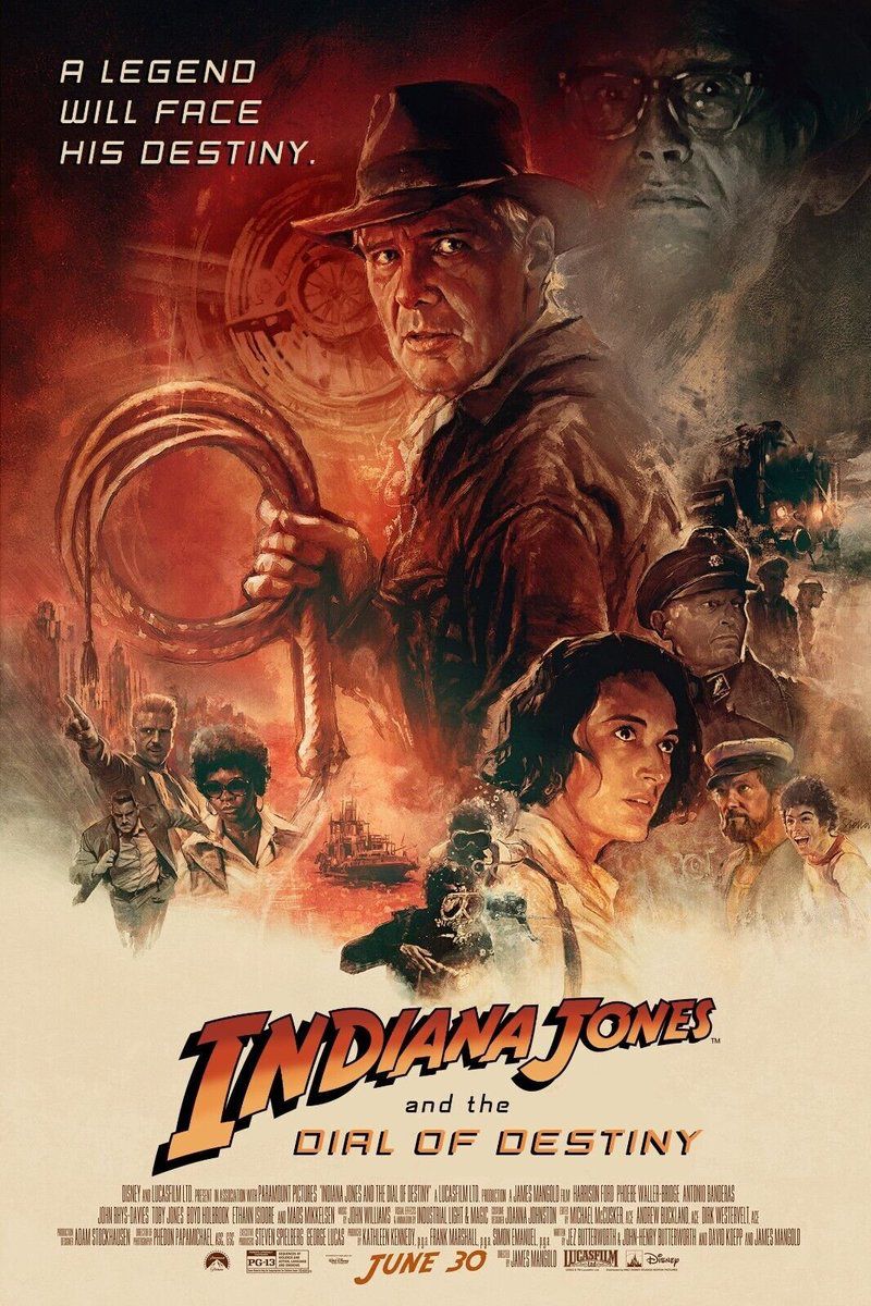 Indiana Jones y el Dial del Destino cartel de la película 4 de 9: Mads  Mikkelsen