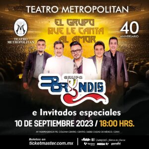 Bryndis debuta en el Metropólitan para festejar 40 años 7 Hoy es el concierto.