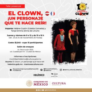 México anunciaron la programación del Décimo Encuentro Internacional de Clown