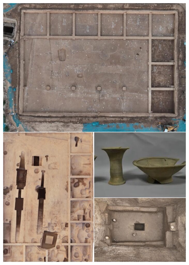 Hallan 28 tumbas de la dinastía Shang 7 dinastía Shang