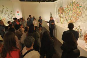 Museo de Arte Popular celebra 18 años 7 El Museo de Arte Popular (MAP) celebró su aniversario número 18 durante la Noche de Museos, iniciativa de la Secretaría de Cultura de CdMx