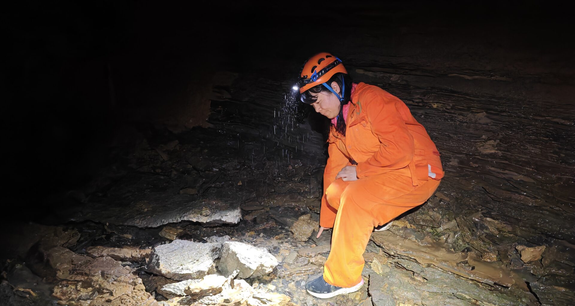 Expertos chinos descubrieron recientemente un yacimiento de fósiles de panda durante una expedición científica en una cueva de la provincia suroccidental china de Guizhou