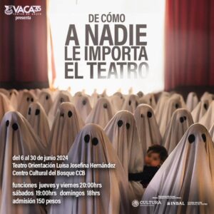 Vaca 35 expone "De cómo a nadie le importa el teatro" 6 La compañía Vaca 35 presenta De cómo a nadie le importa el teatro, una creación colectiva