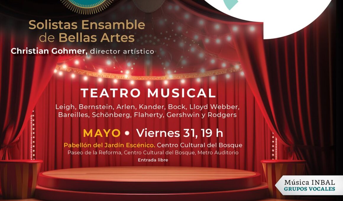 Para celebrar el 40 aniversario de Solistas Ensamble de Bellas Artes habrá dos presentaciones dedicadas al teatro musical