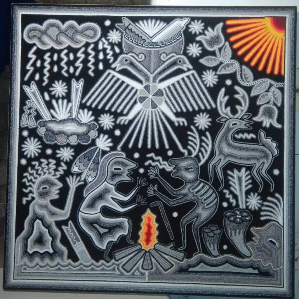 Arte wixárika teje un puente entre generaciones y geografías 9 Angelica cosio wixárika arte textil joyería huichol