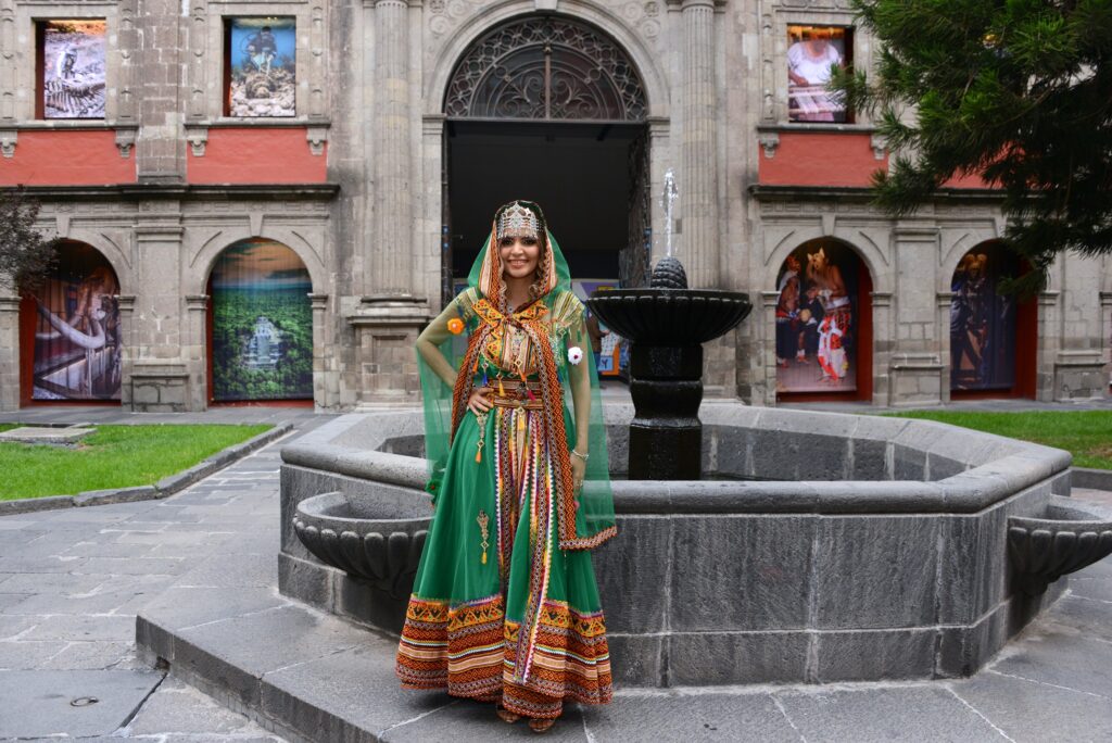 Imene Khelifi exhibe 53 obras inspiradas en la novelista Abdul Hamid 8 Imene Khelifi vientos del sur Argelia Abdul Hamid