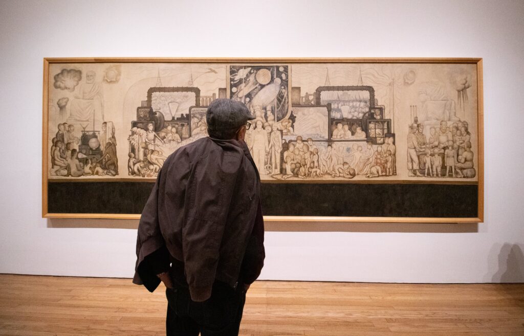 Revelan la historia de mural de Diego Rivera destruido por Rockefeller 7 Mural diego rivera Nelson Rockefeller radio city ny