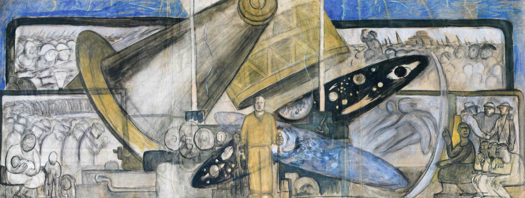 Revelan la historia de mural de Diego Rivera destruido por Rockefeller 6 Mural diego rivera Nelson Rockefeller radio city ny