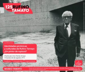 Celebran 125 años de Tamayo con programa especial 6 Para celebrar el 125 aniversario del natalicio de Rufino Tamayo la Secretaría de Cultura, el Instituto Nacional de Bellas Artes y Literatura (Inbal) y el Museo Tamayo presentan una programación especial.