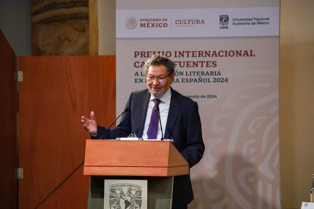"Fuentes me enseñó que el Atlántico es un puente y no un abismo" 8 Luis García Montero carlos fuentes premio escritor