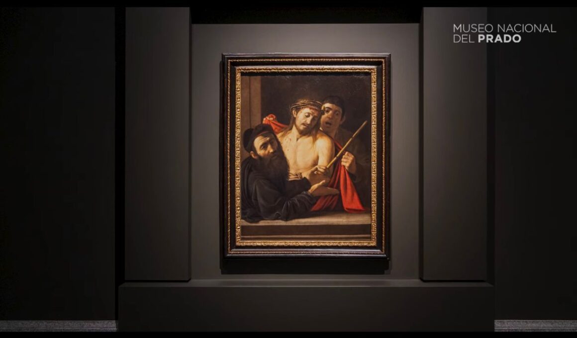 el Ecce Homo del maestro italiano es exhibido en una instalación individual en el Museo del Prado de Madrid desde el 28 de mayo