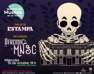 Día de Muertos 2024, con ofrendas, conciertos y exposiciones del Inbal 8 Ofrendas, conciertos, visitas guiadas y talleres, actividades que el INBAL realiza por el Día de Muertos