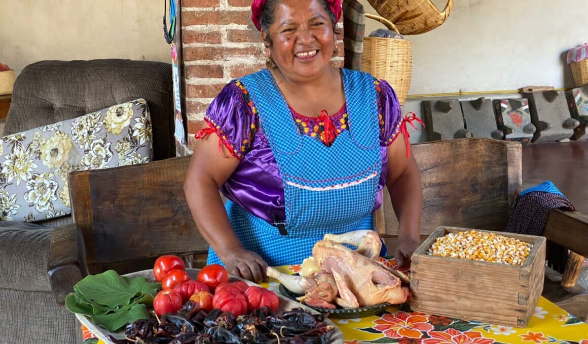 Cocineras tradicionales Oaxaca panama Tlaxcala mole