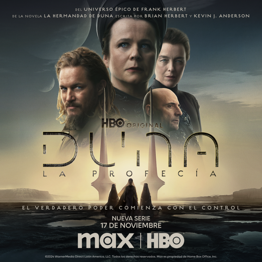 Con ‘Duna: La profecía’, Max eleva la apuesta en ‘streaming’ 7 Hermandad Duna profecía max hbo Harkonnen Atreides