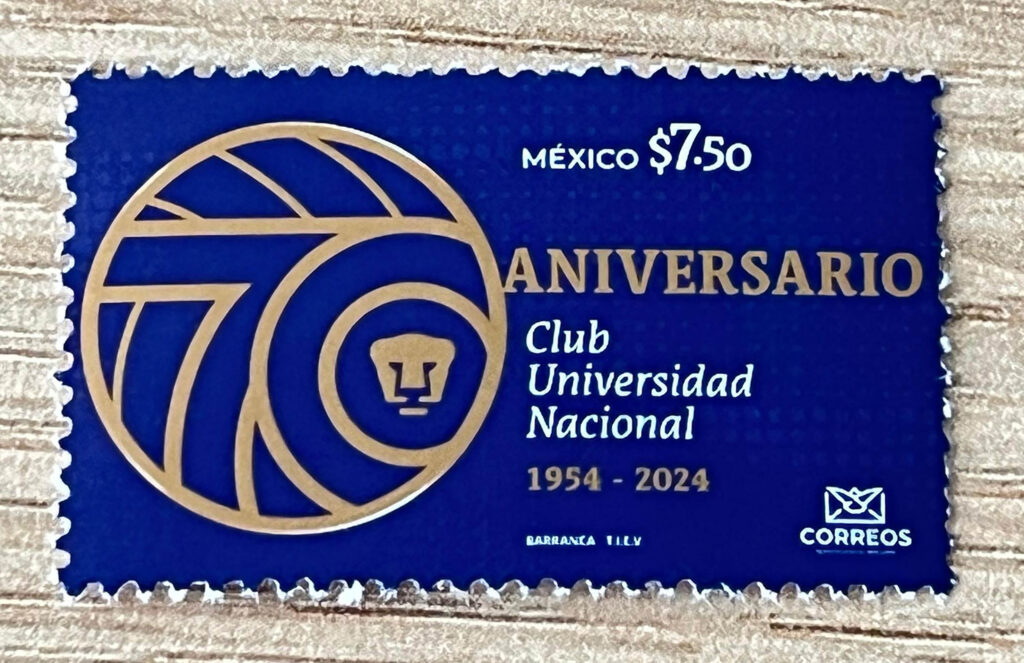 Ofunam consolará a los Pumas con sinfonía tras su eliminación en Liga Mx 8 Pumas futbol unam club universidad estampilla placa