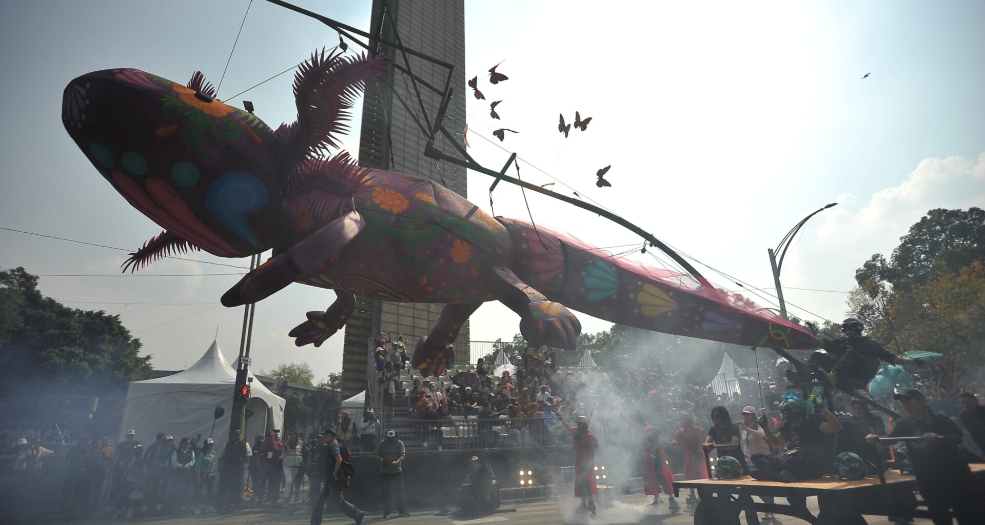 catrinas ajolotes dios prehispánico dia de muertos