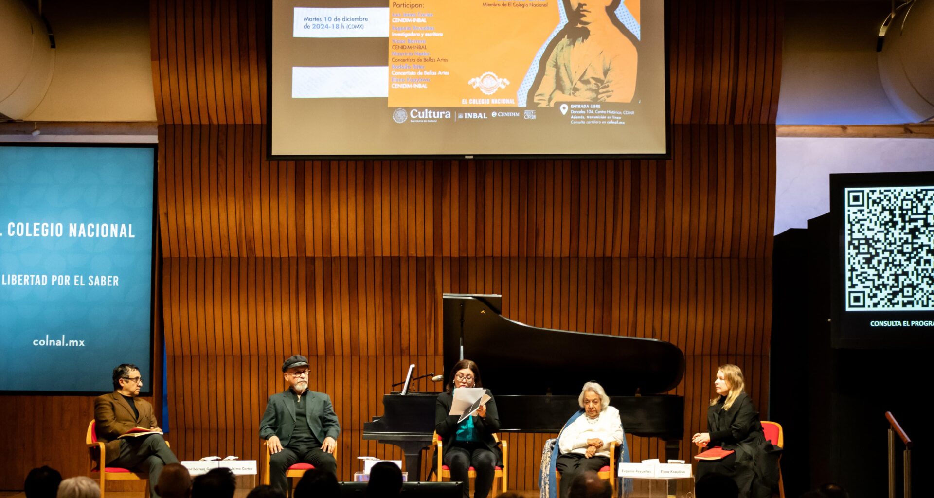 Silvestre Revueltas pianista colegio nacional inbal