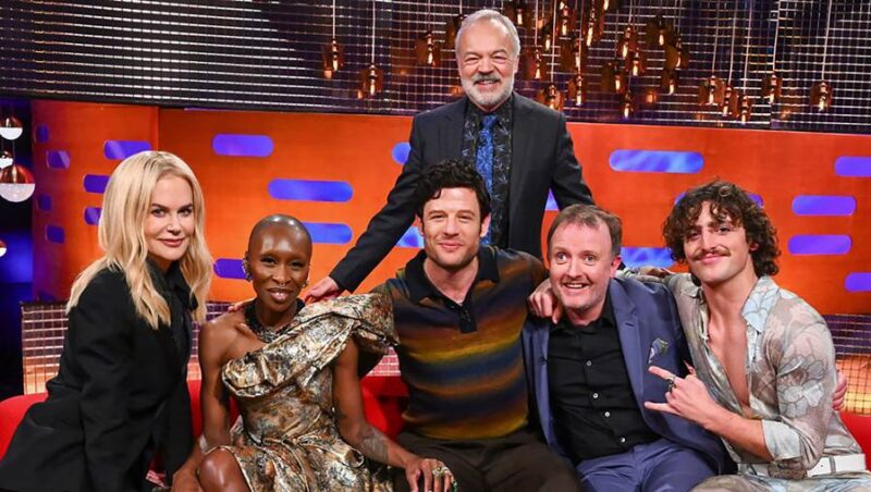 The Graham Norton Show Cynthia Erivo Nicole Kidman