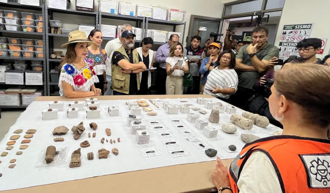 Zona Arqueológica El Meco Quintana Roo puerto mayas