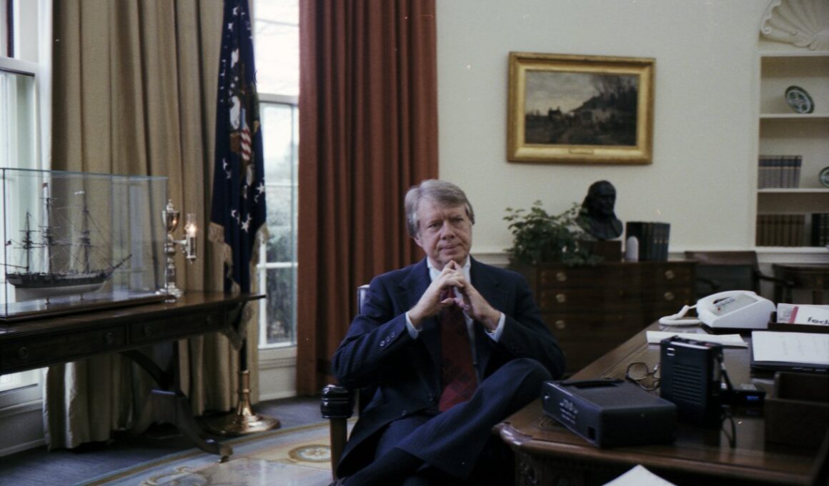 Jimmy carter presidente eu Watergate nobel paz 2002