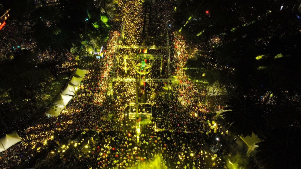 FOTOS | Polymarchs pone ‘high’ a más de 200 mil personas 7 concierto Polymarchs Año nuevo high energy la conga