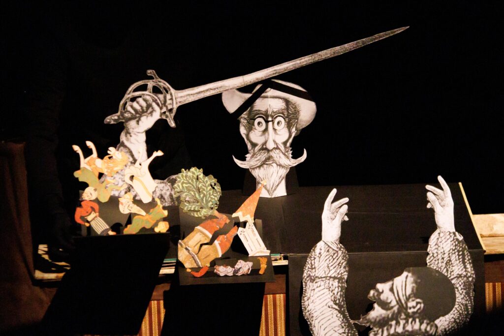 ‘El don del Quijote’: títeres reviven el clásico de Miguel de Cervantes 9 Don del quijote títeres marionetas Miguel Cervantes