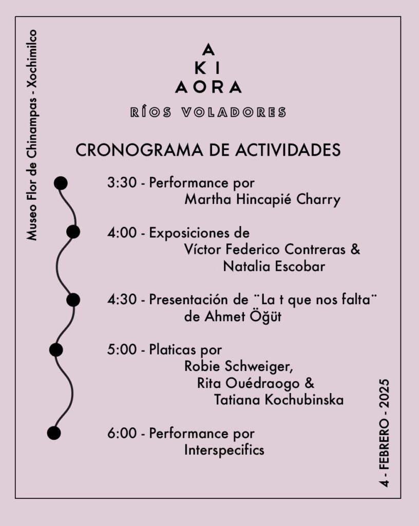 ‘Ríos Voladores’ explora la intersección entre el arte y la ecología 6 Ríos Voladores Códigos Invisibles proyecto AKI AORA