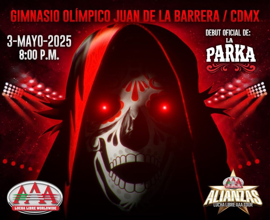 La Parka inicia una nueva era en los cuadriláteros de la AAA 8 La Parka lucha libre rey de reyes vampiro canadiens