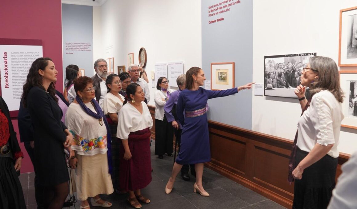 Mujeres en la historia palacio nacional feministas