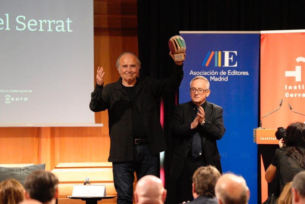Serrat: un libro debe estar roto, manchado y con signos de haber sido usado 7 Joan manuel Serrat partitura mediterraneo cervantes