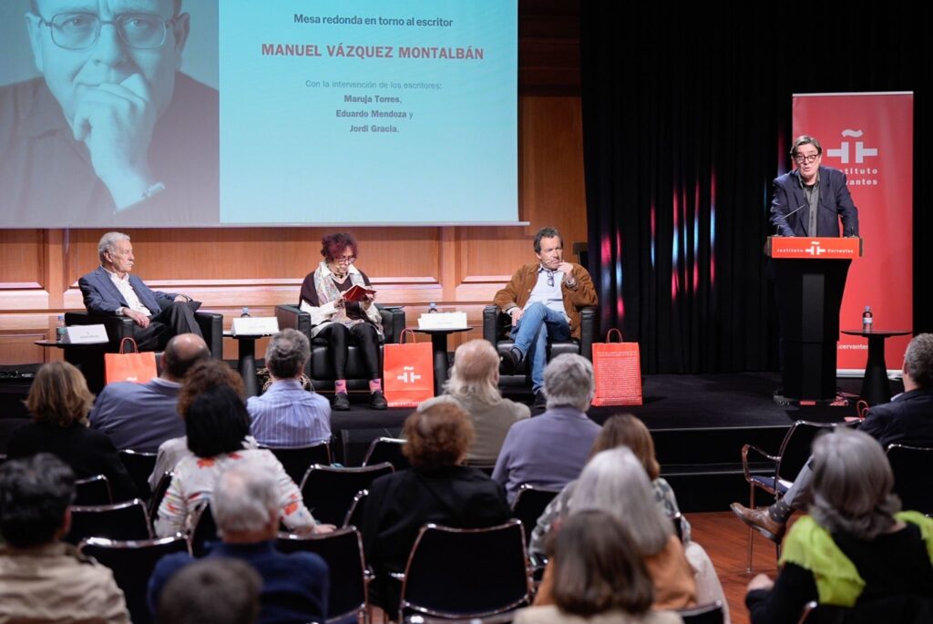 El legado de Vázquez Montalbán a la bóveda del Instituto Cervantes 7 Manuel Vázquez Montalbán Pepe Carvalho Caja Letras